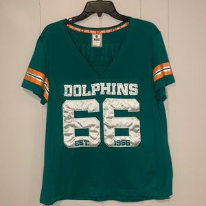 Victoria’s Secret Pink Jersey collection- Miami Dolphins Jersey!